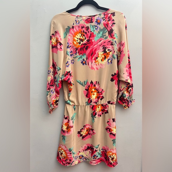 Alive + Olivia Silk Floral Dress, Size Small - Picture 3 of 6
